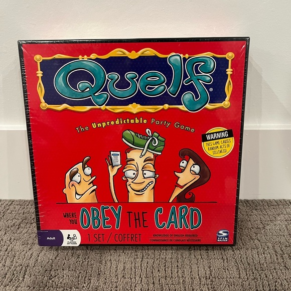 Games Quelf Board Game The Unpredictable Party Game Where You Obey